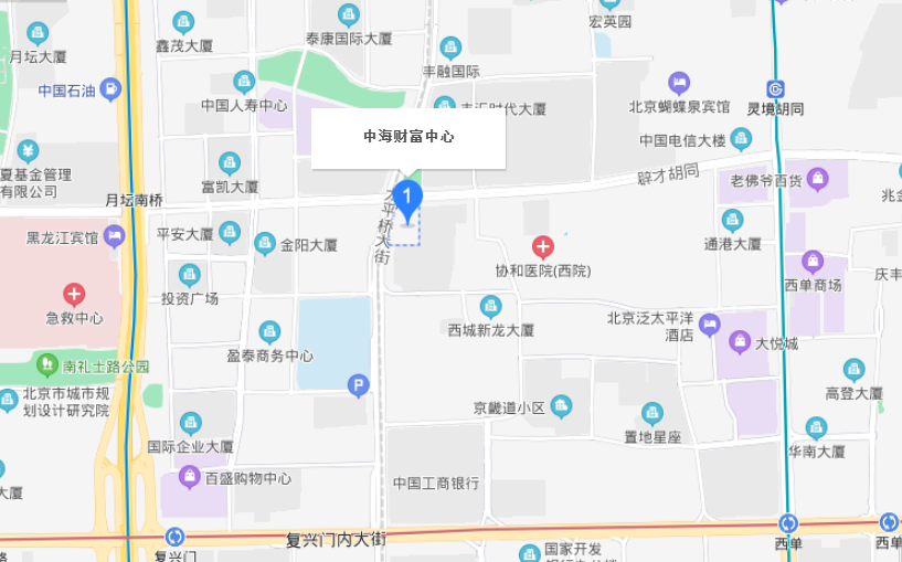 中海财富中心北京写字楼租售中心